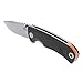 SOG Tellus ATK Outdoor Assisted Opening Frame Lock Folding Knife | Ambidextrous GRN Handle | CRYO 440C Stainless Steel Blade | Adjustable Belt Clip, Black/Blaze Orange