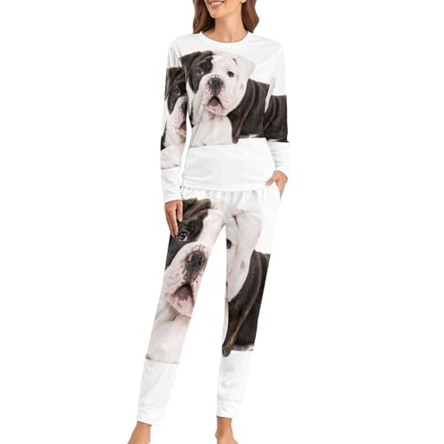 Pyjama femme bouledogue idéal pour vos soirées cocooning et vos nuits de sommeil douces