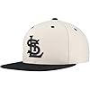 Mitchell & Ness St. Louis Cardinals MLB Evergreen Coop Snapback Hat Cap, Cream/Black #2