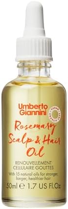 Umberto Giannini Rosemary Oil Treatment for Scalp and Hair 1.69 fl Oz - Vegan & Cruelty Free