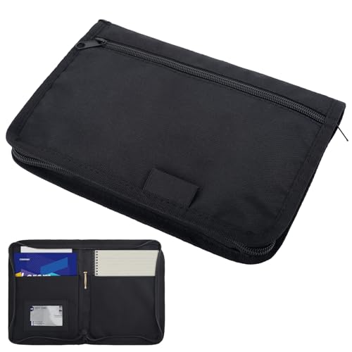 Organizador de guantera plegable negro miniatura 1