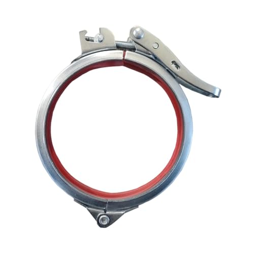 Collier de serrage à dégagement rapide pour installation de ventilation simple
