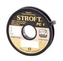 WAKU STROFT FC1 - Filo fluorocarbonio, 50 m, 0,180 mm-2,9 kg