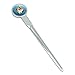 Calico Kitten with Cat Toys Classic Chrome Plated Metal Envelope Letter Opener Slitter