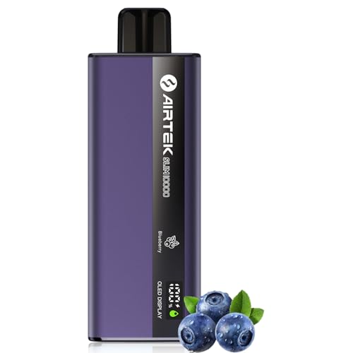 ZTOP 電子タバコ 使い捨て【業界極薄 超軽量】VAPE ベイプ シーシャ 10000回吸引可能 LEDディスプレイ搭載 バッテリー残量表示 リキッド残量表示 爆煙 700mAh大容量バッテリー 持ち運び便利 特製リキッド 水蒸気たばこ でんしたばこ 禁
