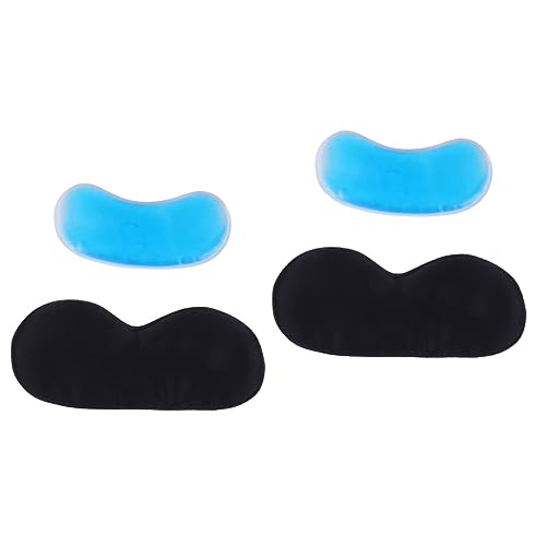 NIYANGLE Máscara Para Os Olhos Com Pacote De Gelo 2 Peças Máscara Facial Em Gel Máscara Para Dormir