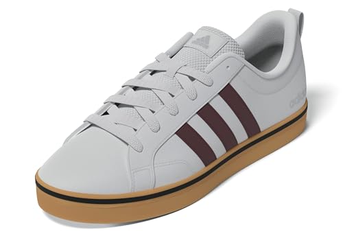 adidas Men's VS Pace 2.0 Shoes, Grey one/Shadow red/Gum 3, 7.5 UK
