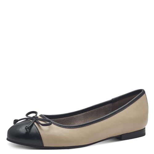 Ballerines Marco Tozzi femme chaussure plate confortable noir 2-22110-44