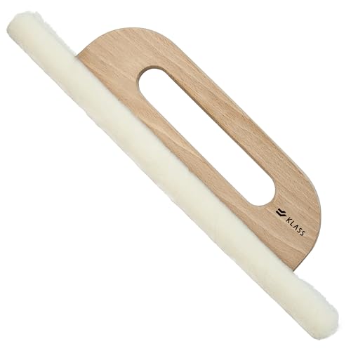 KLASS Woven Wallpaper Smoothing Tool for Smoothing Delicate Wallcoverings, 13-inches