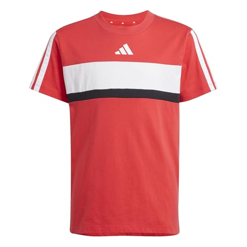 T-Shirt Adidas Tiberio 3 Stripes enfant parfait pour la cour de récré et le sport