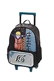 Mochila de Rodinhas Escolar Naruto Ninja Run 978B01 Pacific