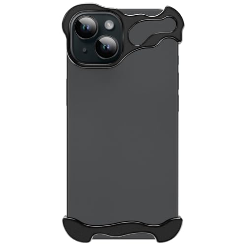 aidvaia Phone Case Compatible with iPhone 15 Compatible with Lens Camera Protection, Frameless Minimalist Design, Extremely Highlighting Personality