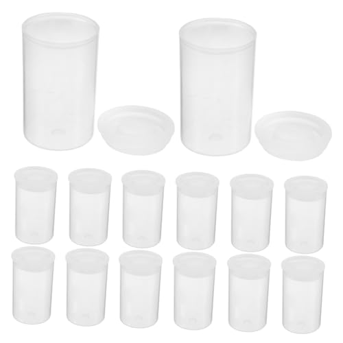 Bocaux Plastiques Transparents Rangement Petits Objets Échantillons Voyage 100 Pcs