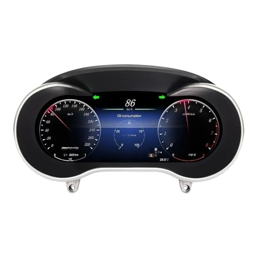 Cabina virtual LCD 12,3 para trayectos en Benz C GLC W205 W253 2015-2018