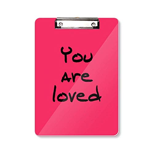 Bloc-notes inspirant You are Loved A4 pour cultiver la confiance en soi