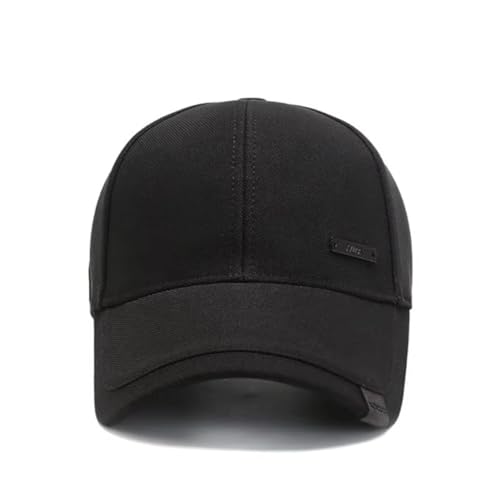 Image of Hat for Men Woman Sports Cap Sun Hat Quick Drying Soft Polyester Fiber Adjustable for Men and Women Black