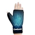 Comfpack Hand Ice Pack Glove, Soft Gel Thumb & Wrist Ice Pack Wrap Reusable Hot Cold Therapy Compress for Arthritis, Tenosynovitis, Swelling, Surgery, Tendonitis, Carpal Tunnel, Trigger Finger