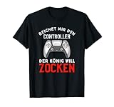 Reichet mir den Controller Zocken ist Das perfekte Zocker Motiv für jeden Zocker / Zockerin !. Konsole Controller Zocken Gamer, Gaming Nerds und Zocker die gerne Videospiele zocken.