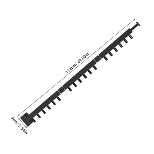 Support de séchage mural pliable en métal robuste étagère compacte sans perçage - 8