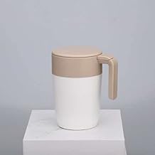 Elvaesther Xícara de café com filtro, caneca de chá grande de 260 ml com infusor de folhas soltas, xícara de café de escritório com tela de filtro para chá, café, cerveja, várias bebidas brancas