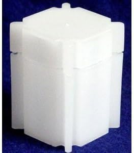 Square Half Dollar Coin Tubes (10 Pack)