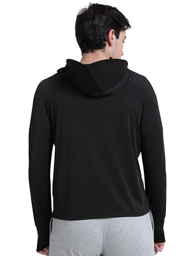 Image of FABSPORTS Men's UV Protection Sun Screen Jacket, Sun Protection Clothing, Lightweight with UPF 50+ Protection for Outdoors
