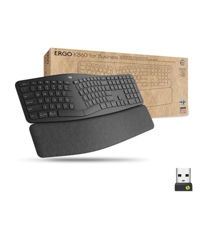 Logitech - Input Devices Ergo K860 For Business-Graphite Ch - Central