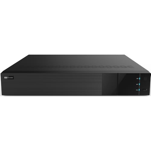 16 Channel PoE Network Video Recorder for Security Camera System,