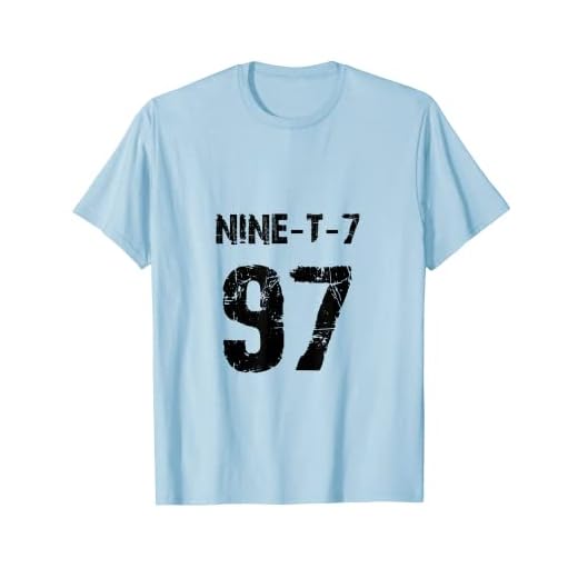 97 regalos de fanático del equipo deportivo o orgulloso 1997 cumpleaños 97 Camiseta