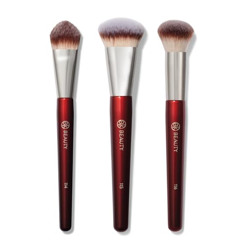BK Beauty Core Complexion Trio Makeup Brushes Set (3PC) – ...