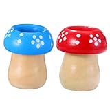 TOYANDONA 2 Stück Kinderkaleidoskop Pilzform Drehbar Handgefertigt Mit Glatter Oberfläche Buntes Spielzeug Für Partygeschenke Und Kinderunterhaltung