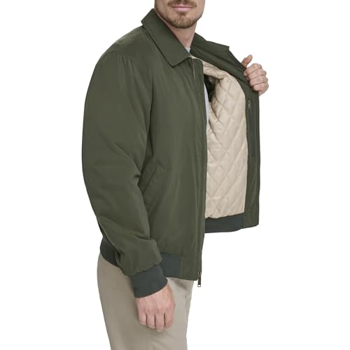 Image of Dockers Men's Microtwill Golf Bomber Jacket