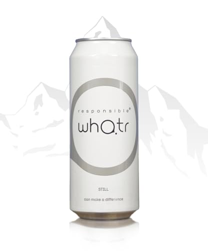 Image of RESPONSIBLE WHATR - Spring Water 250 ml (Pack of 12) | Still Mineral Water in Aluminium Can | 100% Recyclable Eco-Friendly Packaging | Smooth Taste with Added Minerals (Calcium, Magnesium, Chloride)