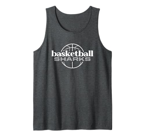 Riverview Sharks Basketball Tank Top