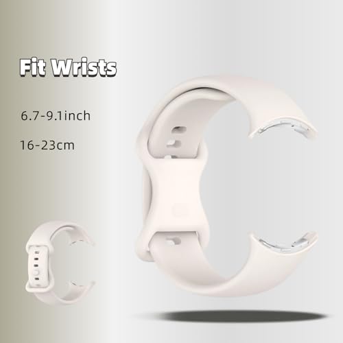 Correa compatible para Google Pixel Watch 3 41mm 45mm silicona miniatura 4