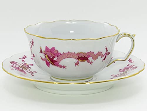 Amazon | マイセン カップ&ソーサー□ドラゴン ピンク 竜 鳳凰 9124年