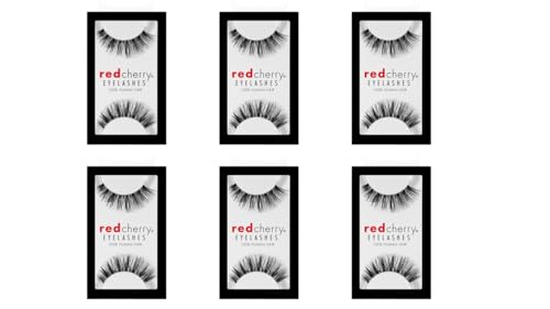 Red Cherry #415 False Eyelashes (Pack of 6 Pairs)