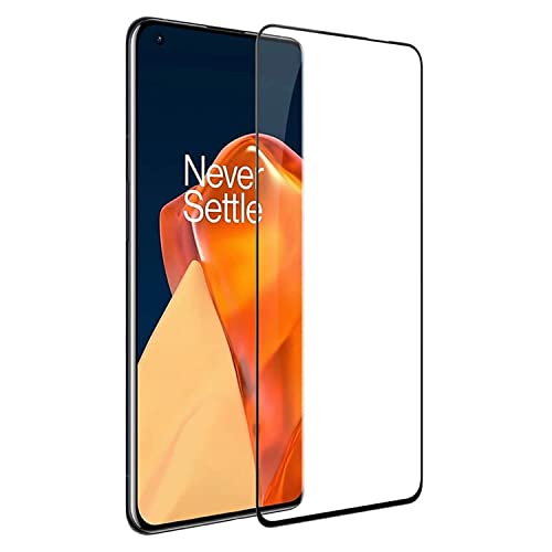 Image of OCTRIX Tempered Glass for Oneplus 9 / 9R / 8T Screen Protector Guard, Full Glue Clear Easy Install Kit, Case Friendly, Pack of 1