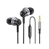 Auricolari con Filo, In-ear Cuffie con Filo e Microfono, Cuffiette con Filo Suono Chiaro, ...