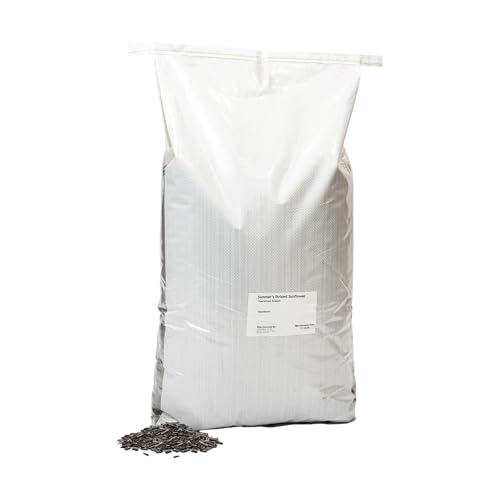 Striped Sunflower Bulk Wild Bird Seed 25 lb Large Striped Sunflower Seeds