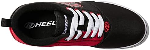 HEELYS Men's Pro 20 Drips Wheeled Heel Shoe, Black/Red, 11 | Image 1