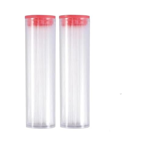 KJIAXQAN 200pcs Glass Capillary Tubes, 75 mm Micro Glass Capillary Tubes Glass Pipettes Capillary Transfer Tube with 1.1 mm ID and 1.5 mm OD for Lab Capillary Tubes Cover