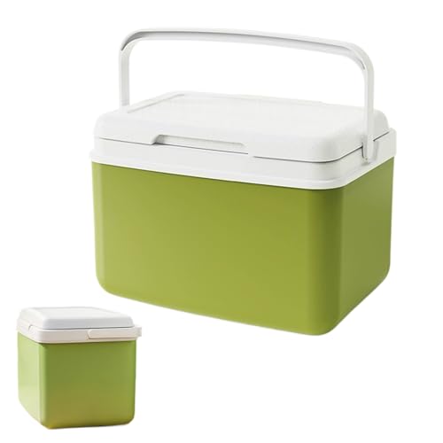 Enfriador de campamento – Enfriador duro portátil a prueba de fugas | Caja de almacenamiento grande con aislamiento de alimentos, bolsas frías grandes para picnics y festivales, accesorios de camping