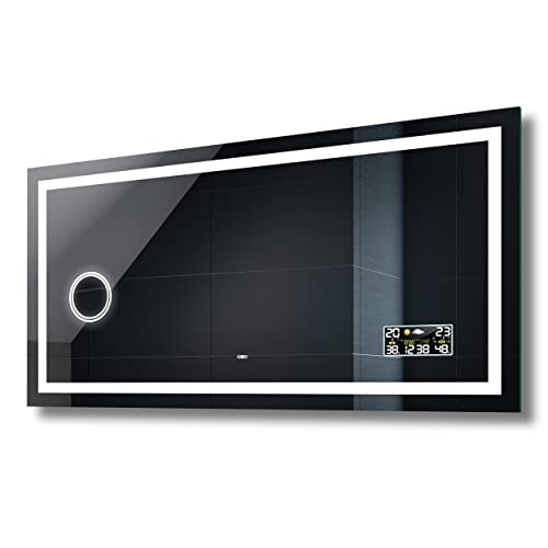 ⭐GARANZIA - garantiamo una piena soddisfazione e il massimo di soddisfazione I nostri specchi per la sala da bagno con retroilluminazione LED sono coperti di 2 nni garanzia Se il prodotto non soddisfa le Vostre aspettative avete diritto di restituirlo gratuitamente entro i 30 giorni dalla data d’acquisto