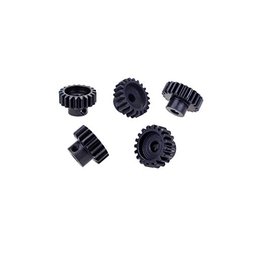 Fasizi 5PCS M1 5mm 18T 19T 20T 21T 22T Pinion Engine Gear for Rc Car 1/8 Brushed Brushless Motor - Image 3
