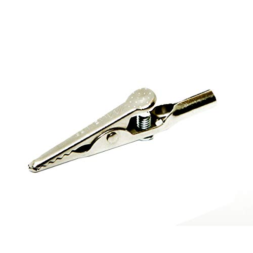 Pince crocodile acier 10A avec vis pour vos projets d'atelier maison