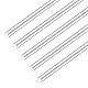 iMeistek Aluminiumstäbe,6mm x 300mm Runde Massive Aluminiumstäbe für RC-Modellautos,Gartendekoration,Industriemaschinen,DIY-Basteln (5Stück)
