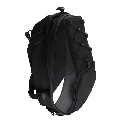 Sac de siège arrière de moto extensible étanche grand volume pour casque