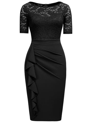 Womens Cocktail Dresses for Wedding Guest Evening Party Church Dr...