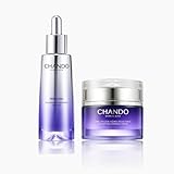 CHANDO Himalaya Rejuvenation Repairing Essence - CHANDO HIMALAYA Time Frozen Aging Resistance Activating Essence Cream (55g/1.94oz) Gift Set